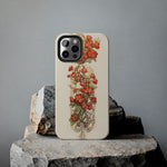 Load image into Gallery viewer, Tough Phone Cases - Birth Flower May - Hawthorn