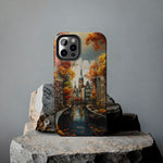 Load image into Gallery viewer, Tough Phone Cases - Town in automn