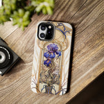 Load image into Gallery viewer, Tough Phone Cases - Birth Flower Feb. - Iris