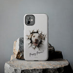 Load image into Gallery viewer, Tough Phone Cases - Labrador Retriever in Wall Hole