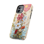 Load image into Gallery viewer, Tough Phone Cases - Birth Flower Oct. - Cosmos