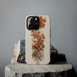 Load image into Gallery viewer, Tough Phone Cases - Birth Flower May - Hawthorn