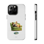 Load image into Gallery viewer, Tough Phone Cases - French Bulldog Nap
