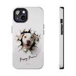 Load image into Gallery viewer, Tough Phone Cases - Labrador Retriever in Wall Hole