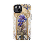 Load image into Gallery viewer, Tough Phone Cases - Birth Flower Feb. - Iris