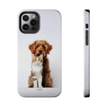 Load image into Gallery viewer, Tough Phone Cases - Cat and Dog