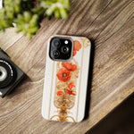 Load image into Gallery viewer, Tough Phone Cases - Birth Flower Aug. - Poppy