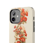Load image into Gallery viewer, Tough Phone Cases - Birth Flower May - Hawthorn