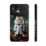 Load image into Gallery viewer, Tough Phone Cases - Serious Doctor Cat