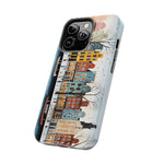 Load image into Gallery viewer, Tough Phone Cases - Typical houses illustration