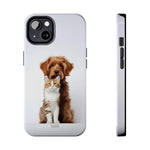 Load image into Gallery viewer, Tough Phone Cases - Cat and Dog