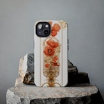 Load image into Gallery viewer, Tough Phone Cases - Birth Flower Aug. - Poppy
