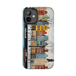 Load image into Gallery viewer, Tough Phone Cases - Typical houses illustration
