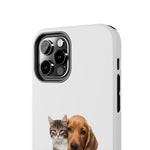 Load image into Gallery viewer, Tough Phone Cases - Cat and Dog 6