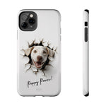 Load image into Gallery viewer, Tough Phone Cases - Labrador Retriever in Wall Hole