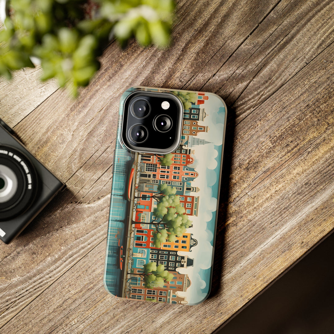 Tough Phone Cases - Typical houses illustration2