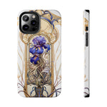 Load image into Gallery viewer, Tough Phone Cases - Birth Flower Feb. - Iris