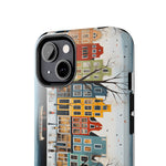 Load image into Gallery viewer, Tough Phone Cases - Typical houses illustration