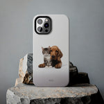 Load image into Gallery viewer, Tough Phone Cases - Cat and Dog 6