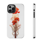 Load image into Gallery viewer, Tough Phone Cases - Birth Flower January - Carnation