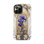 Load image into Gallery viewer, Tough Phone Cases - Birth Flower Feb. - Iris