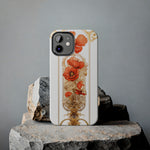 Load image into Gallery viewer, Tough Phone Cases - Birth Flower Aug. - Poppy