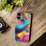 Load image into Gallery viewer, Tough Phone Cases - Abstract Color Wave