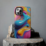 Load image into Gallery viewer, Tough Phone Cases - Abstract Color Wave