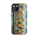 Load image into Gallery viewer, Tough Phone Cases - Typical houses illustration2