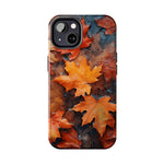 Load image into Gallery viewer, Tough Phone Cases - Autumn Maple Leaves