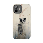 Load image into Gallery viewer, Tough Phone Cases - Cat and Dog Together 3