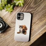 Load image into Gallery viewer, Tough Phone Cases - Cat and Dog 6