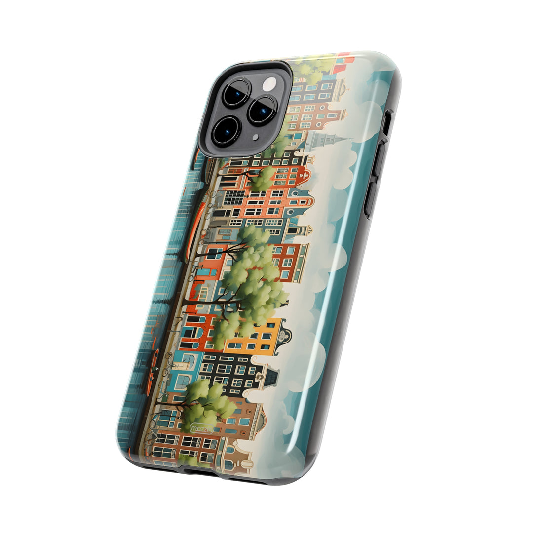 Tough Phone Cases - Typical houses illustration2