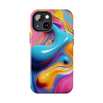 Load image into Gallery viewer, Tough Phone Cases - Abstract Color Wave
