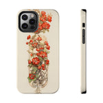 Load image into Gallery viewer, Tough Phone Cases - Birth Flower May - Hawthorn