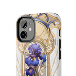 Load image into Gallery viewer, Tough Phone Cases - Birth Flower Feb. - Iris
