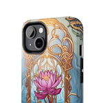 Load image into Gallery viewer, Tough Phone Cases - Birth Flower July - Water Lily