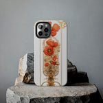 Load image into Gallery viewer, Tough Phone Cases - Birth Flower Aug. - Poppy