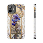 Load image into Gallery viewer, Tough Phone Cases - Birth Flower Feb. - Iris
