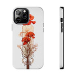 Load image into Gallery viewer, Tough Phone Cases - Birth Flower January - Carnation