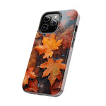 Load image into Gallery viewer, Tough Phone Cases - Autumn Maple Leaves