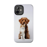 Load image into Gallery viewer, Tough Phone Cases - Cat and Dog