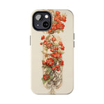 Load image into Gallery viewer, Tough Phone Cases - Birth Flower May - Hawthorn
