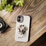 Load image into Gallery viewer, Tough Phone Cases - Labrador Retriever in Wall Hole