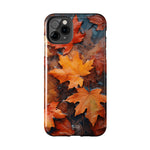 Load image into Gallery viewer, Tough Phone Cases - Autumn Maple Leaves