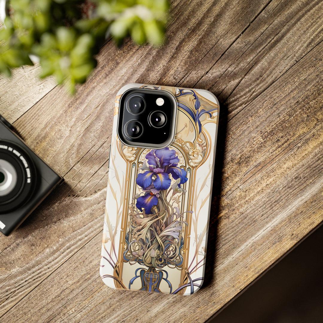 Tough Phone Cases - Birth Flower Feb. - Iris