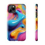 Load image into Gallery viewer, Tough Phone Cases - Abstract Color Wave