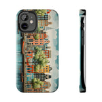 Load image into Gallery viewer, Tough Phone Cases - Typical houses illustration2