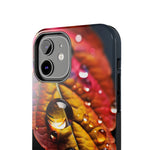 Load image into Gallery viewer, Tough Phone Cases - Water drops on Leaf