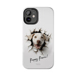 Load image into Gallery viewer, Tough Phone Cases - Labrador Retriever in Wall Hole